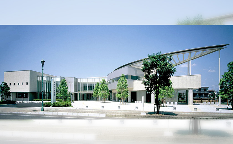 那珂市立図書館外観